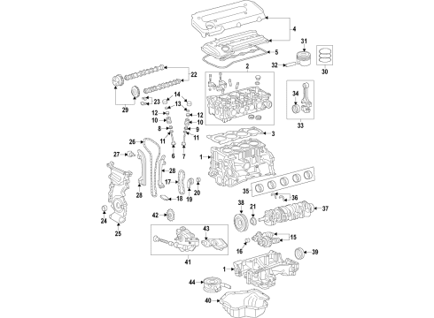 Toyota 22030-28040 Throttle Body Assembly W/Motor