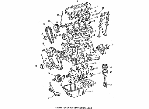 Toyota 12321-71020 Bracket, Engine Mounting, Rear