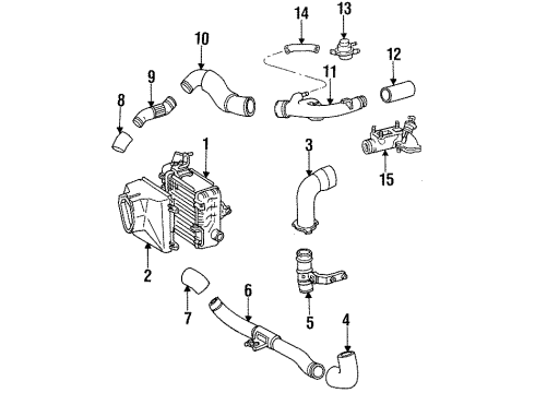 Toyota 17208-46030 Turbocharger Sub-Assy