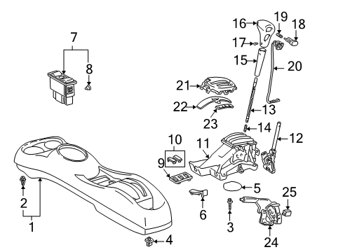 Toyota 46420-52020 Cable Assembly, Parking Brake