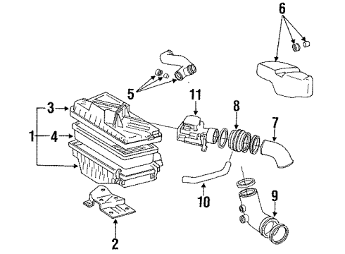 Toyota 89661-17241 Ecm Ecu Engine Control Module