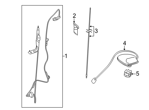 Toyota 86804-0C201 Cover Sub-Assembly, NAVI