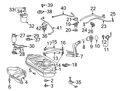 Toyota 22270-21011 Valve Assembly, Idle Speed Control