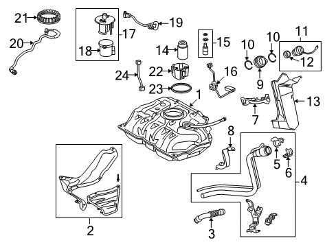 Toyota 77201-52232 Pipe Sub-Assembly, Fuel