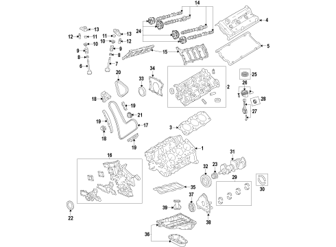 Toyota 13101-31120-A0 Piston Sub-Assembly, W/P