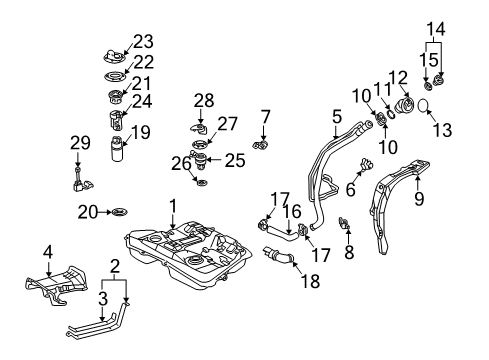 Toyota 78180-02280 Cable Assy, Accelerator Control