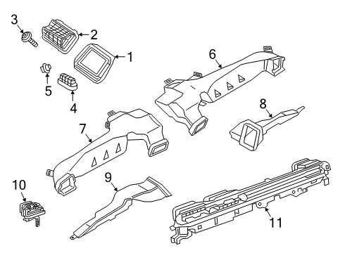 Toyota 90118-WA687 Clamp