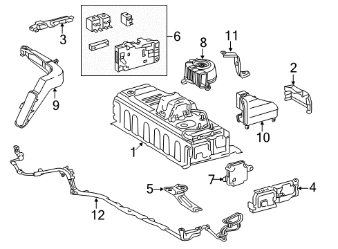 Toyota 82122-06190 Wire, Engine, NO.2