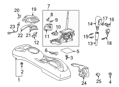 Toyota 46430-52010 Cable Assembly, Parking Brake