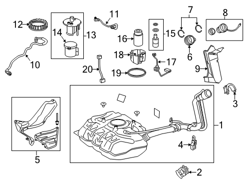 Toyota 78110-0D110 Sensor Assembly, Acceleration