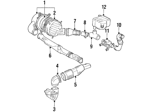 Toyota 89452-20070 Sensor, Throttle Position