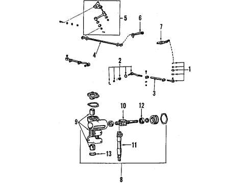 Toyota 45440-60050 Link Assembly, Steering