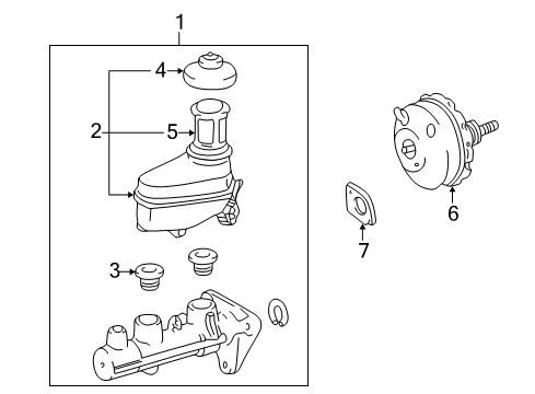 Toyota 47150-12210 Valve Assy, Proportioning