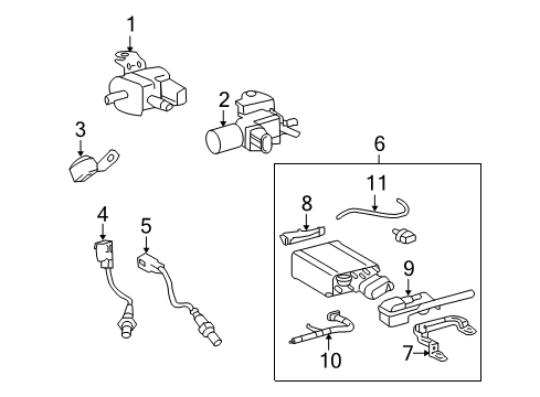 Toyota 89661-0CN80 Ecm Ecu Engine Control Module