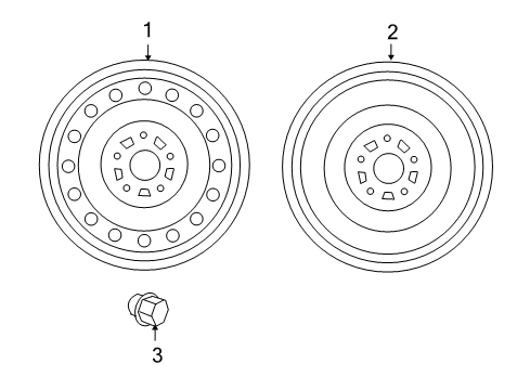 Toyota PZ328-52004 Cap Sub-Assembly,Wheel