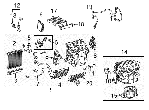 Toyota 88650-35332 Amplifier Assembly, Air