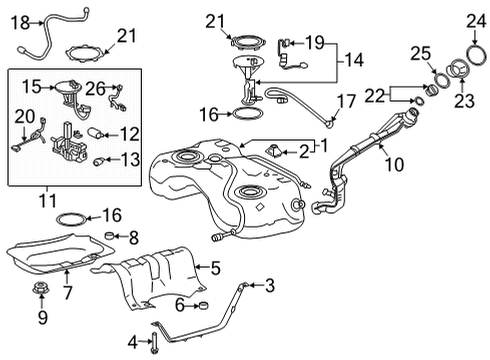 Toyota 78110-0A010 SENSOR ASSY, ACCELER