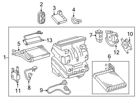 Toyota 88704-42190 Hose Sub-Assy, Suction