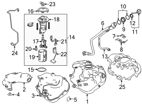 Toyota 78110-47050 Sensor Assembly, Acceleration