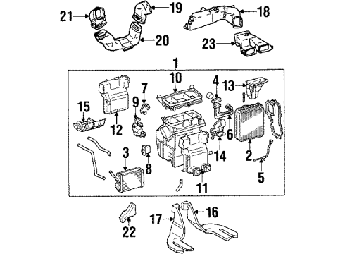 Toyota 88605-07020 Harness Sub-Assembly, Cooler Wiring