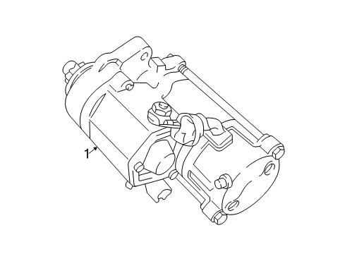 2001 Toyota Highlander Starter, Electrical Diagram