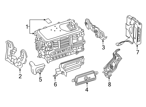 2020 Toyota Camry Electrical Components Diagram 2 - Thumbnail