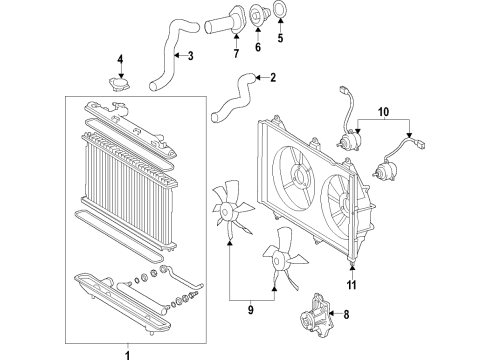 2003 Toyota Camry Window Defroster Diagram 1 - Thumbnail