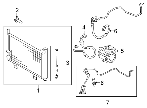 2010 Toyota Camry Switches & Sensors Diagram 3 - Thumbnail