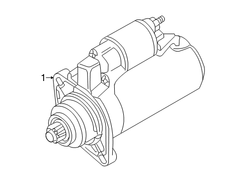 2011 Toyota Matrix Starter, Electrical Diagram