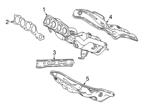 2022 Toyota Highlander Exhaust Manifold Diagram