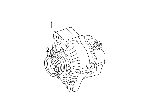 2002 Toyota Solara Alternator Diagram 2 - Thumbnail