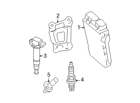 2009 Toyota Yaris Powertrain Control Diagram 1 - Thumbnail