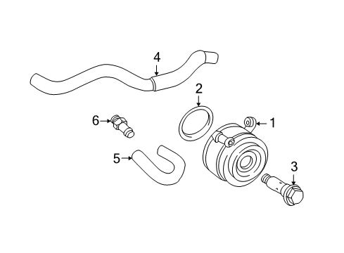 2004 Toyota Tundra Oil Cooler Diagram