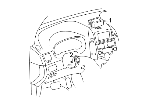 2010 Toyota Sienna Alarm System Diagram