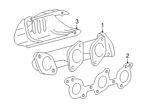 2004 Toyota Tundra Exhaust Manifold Diagram