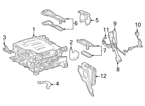 2023 Toyota bZ4X INSULATOR SUB-ASSY Diagram for G2306-0R020