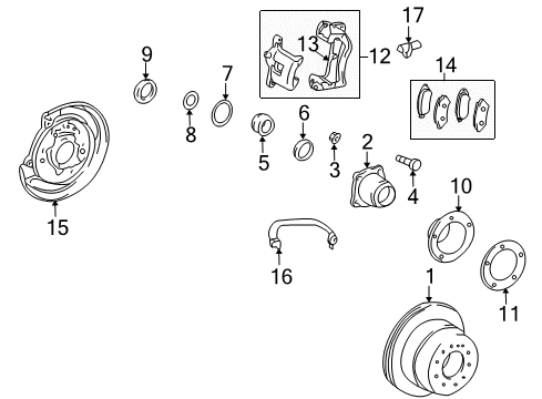 2008 Toyota Land Cruiser Anti-Lock Brakes Diagram 3 - Thumbnail