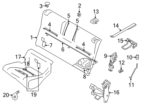 2023 Toyota GR86 Bolt FLG 8X17 Diagram for SU003-02810