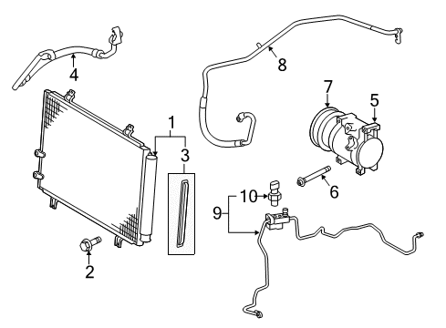 2014 Toyota Camry Air Conditioner Diagram 3 - Thumbnail