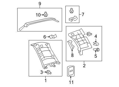 2010 Toyota Sequoia Screw, Pan Tapping Diagram for 90080-16105