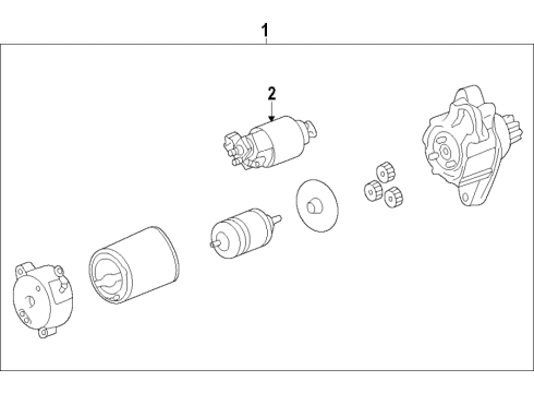 2019 Toyota Corolla Starter, Charging Diagram 1 - Thumbnail