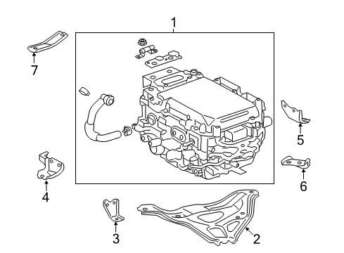 2014 Toyota Camry Electrical Components Diagram