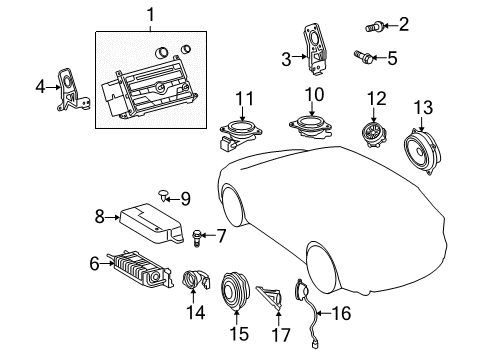 2010 Toyota Venza Sound System Diagram