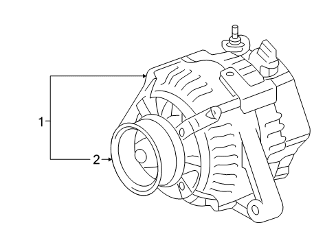 2015 Toyota Venza Alternator Diagram 2 - Thumbnail