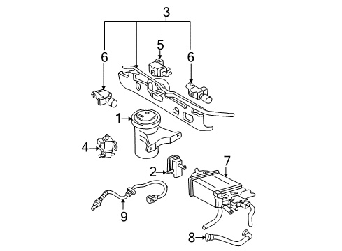 2002 Toyota Avalon Powertrain Control Diagram 2 - Thumbnail