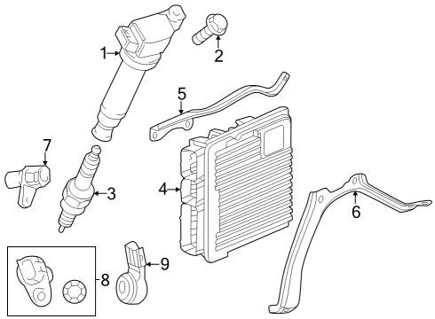 2024 Toyota Grand Highlander Ignition System Diagram