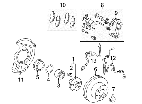 2011 Toyota Avalon Anti-Lock Brakes Diagram 2 - Thumbnail