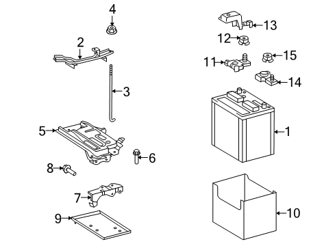 2010 Scion xB Battery Diagram