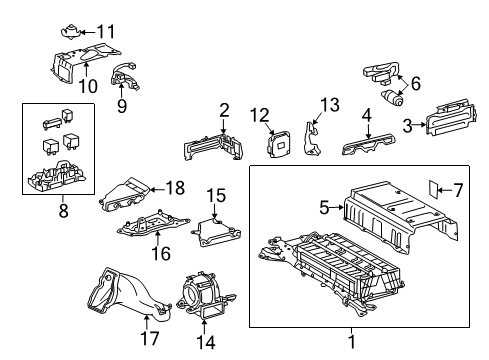 2013 Toyota Prius V Battery Diagram 2 - Thumbnail