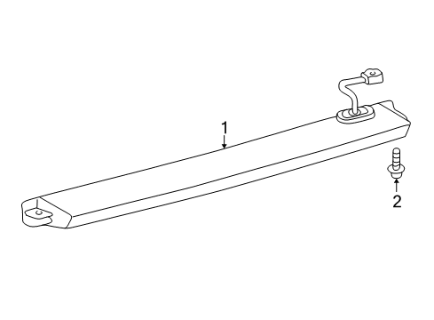 2005 Toyota Echo High Mount Lamps Diagram